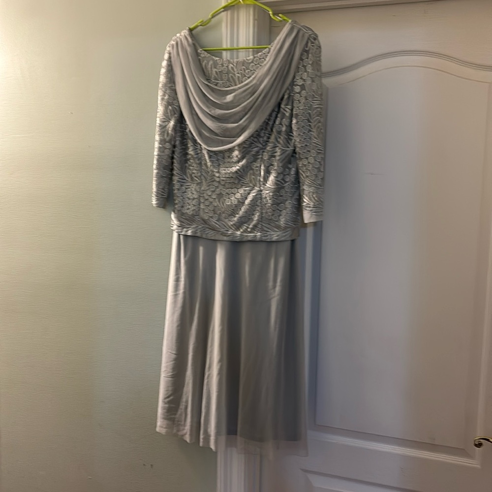 Beautiful Evening Dress styled by Alex Evenings